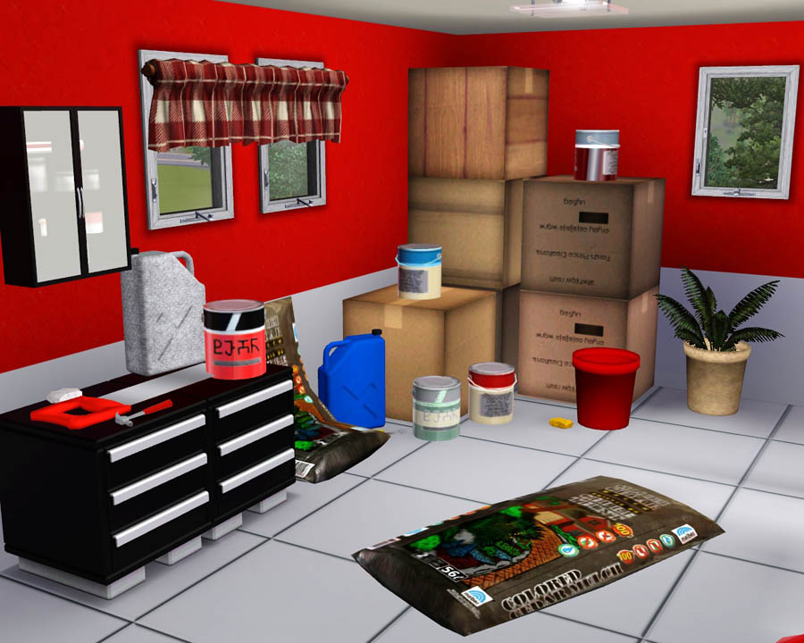 Mod The Sims - Garage Clutter