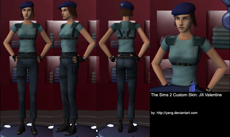 The Sims 4 CLAIRE REDFIELD - Resident Evil - Create A Sim 