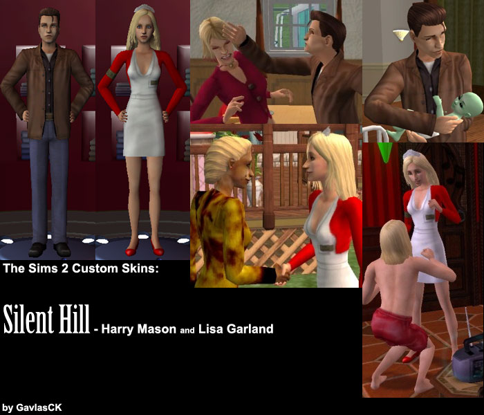 Mod The Sims Silent Hill Harry And Lisa