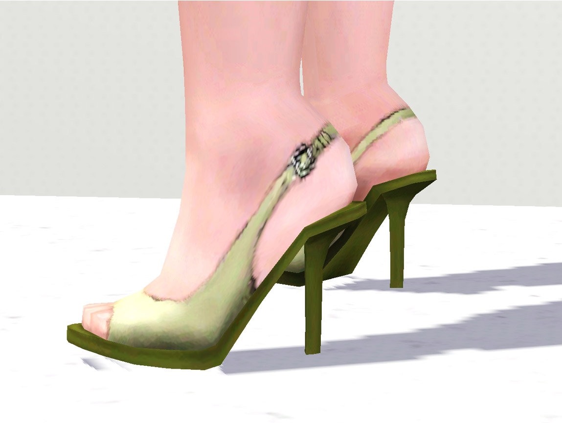 Mod The Sims - High Heel Designer Pumps