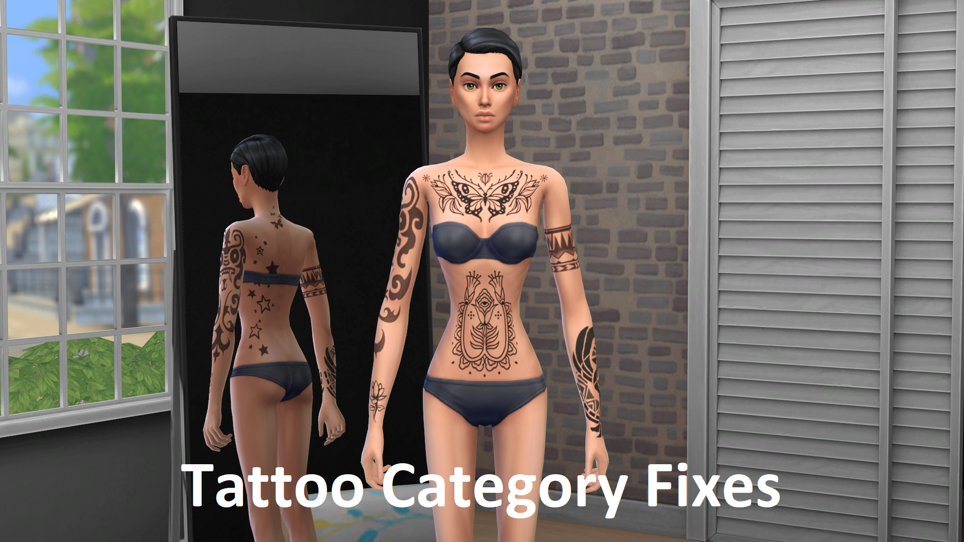Sims 4 Tattoos  CC Folder Custom Content  Download 2023