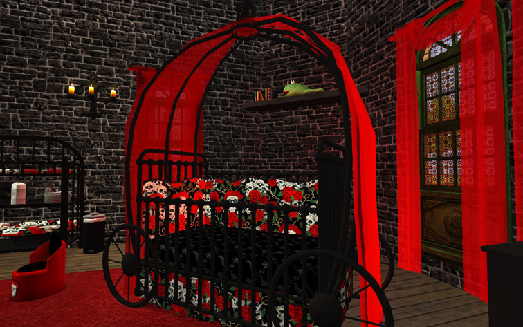 gothic crib