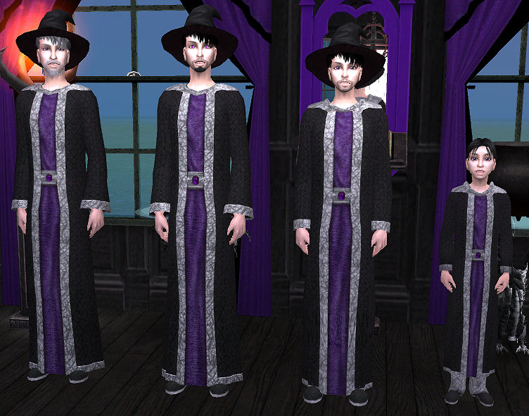 Sims 4 Wizard Robes