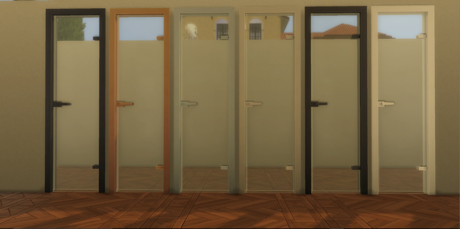 Sims 4 Realistic Doors