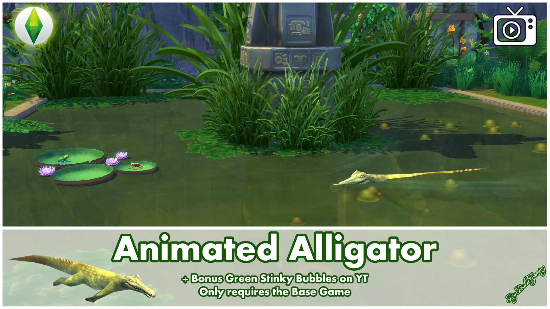 Animated Alligator