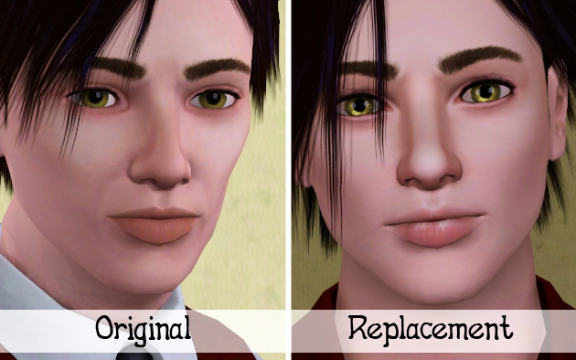 sims 3 skin default replacement