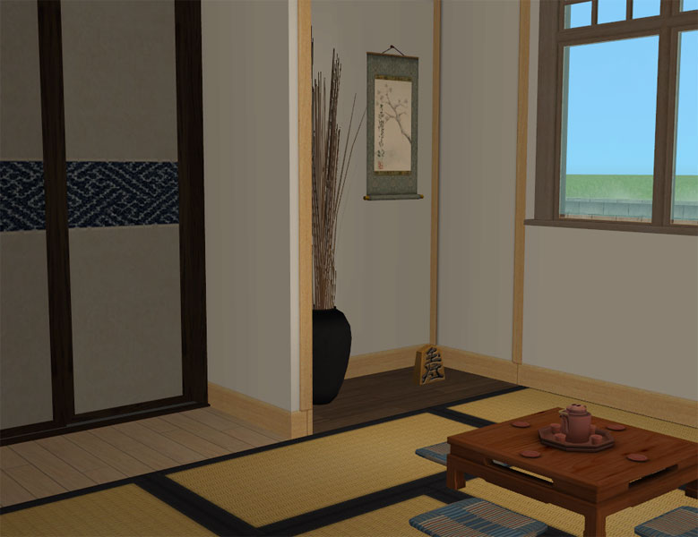 Mod The Sims Katamari Village 2 Kido Residence A Japanese Home