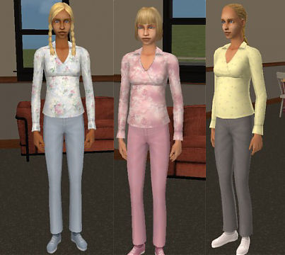 Mod The Sims - Pretty Maternity Clothing