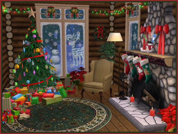 Mod The Sims - Christmas CAS! *FIXED* Holiday Stuff Required!