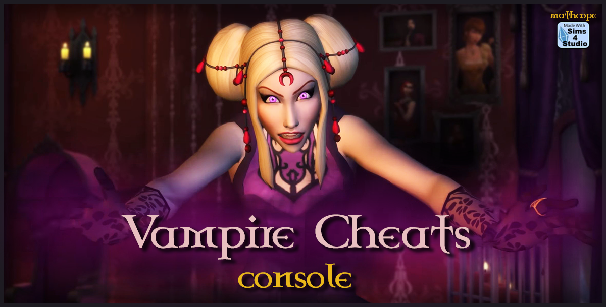 ALL THE SIMS 4 VAMPIRE CHEATS YOU NEED, Vampire Skill Cheats