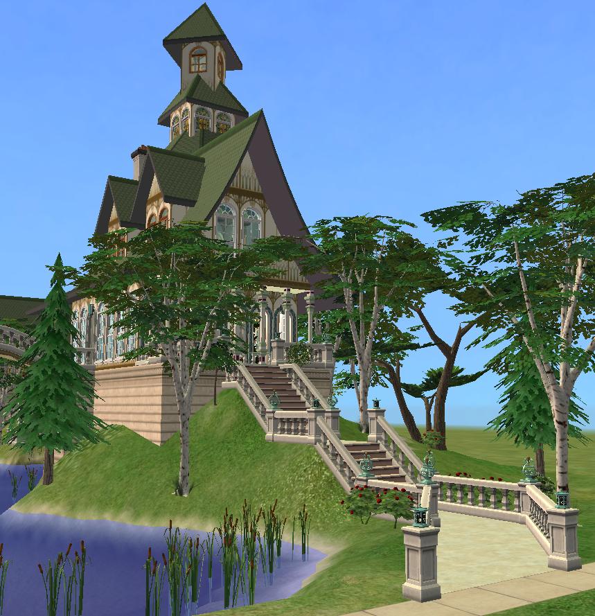 Mod The Sims Rivendell The Last Homely House East Of The Sea No Cc