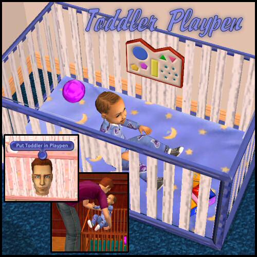 Mod The Sims Functioning Toddler Playpen