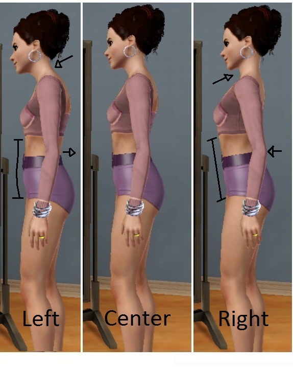 Mod The Sims - Body Shape Sliders