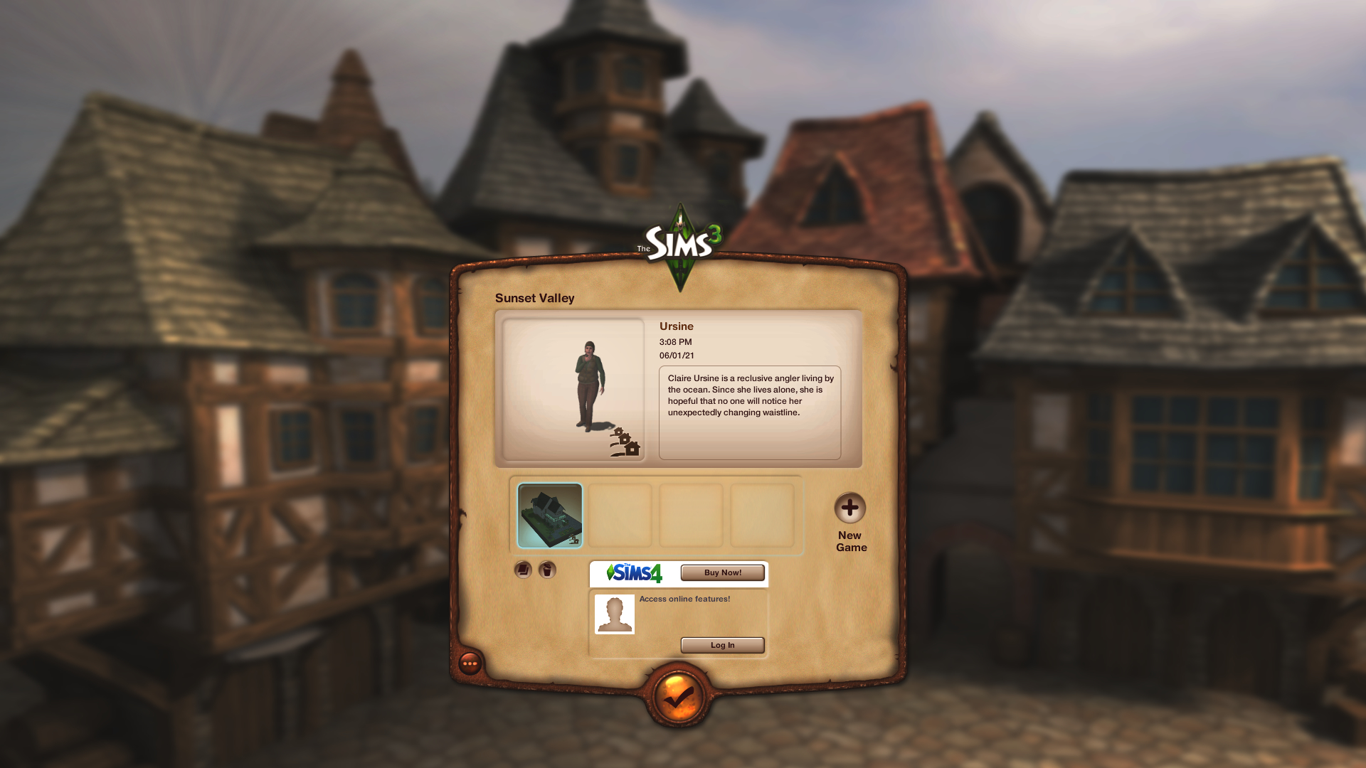Mod The Sims Medieval Style Ui Interface For Sims 3