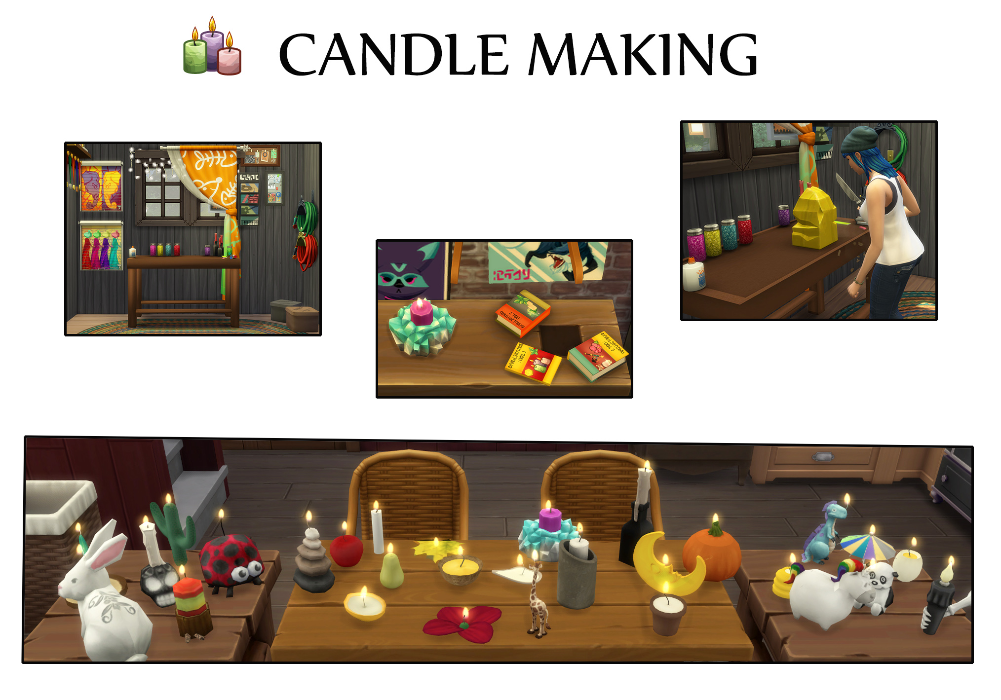 ModTheSims - Candle Making