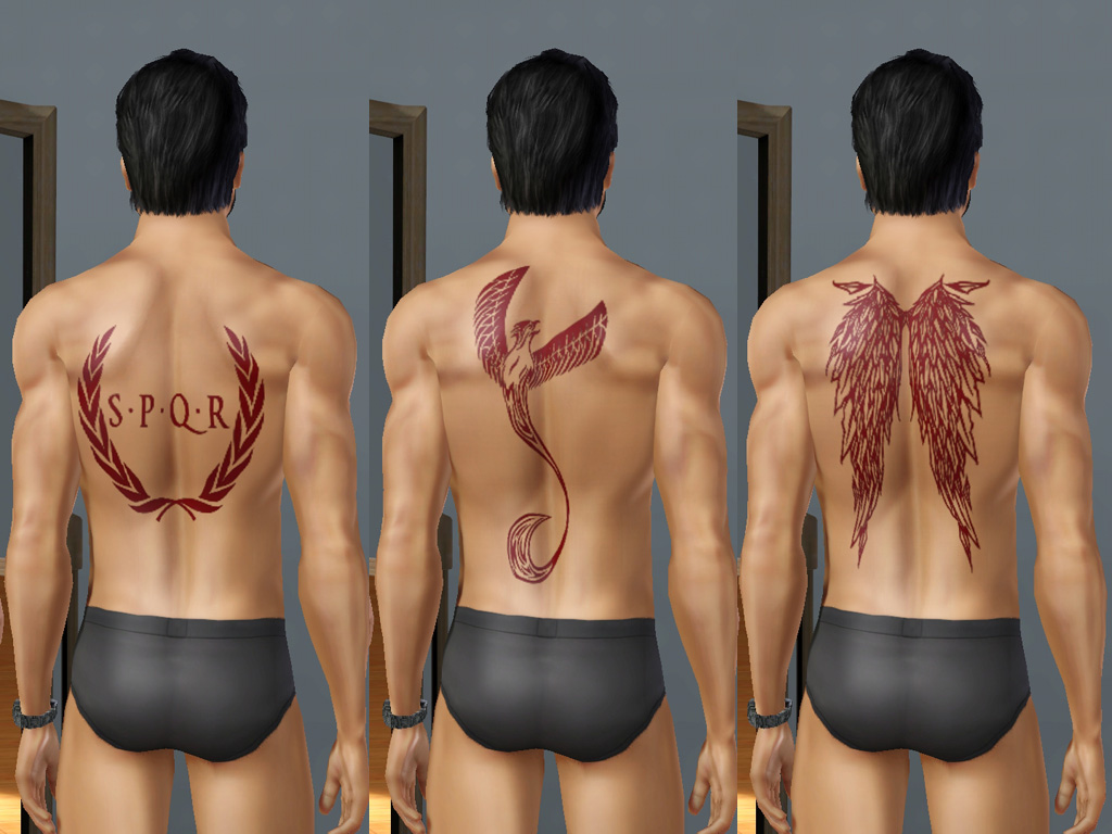 Tattoos v2  The Sims 3 Download  SimsFindscom