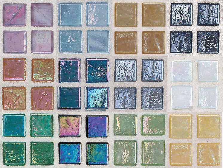 Request Smaller Glass Tile Collection, Small Glass Tiles