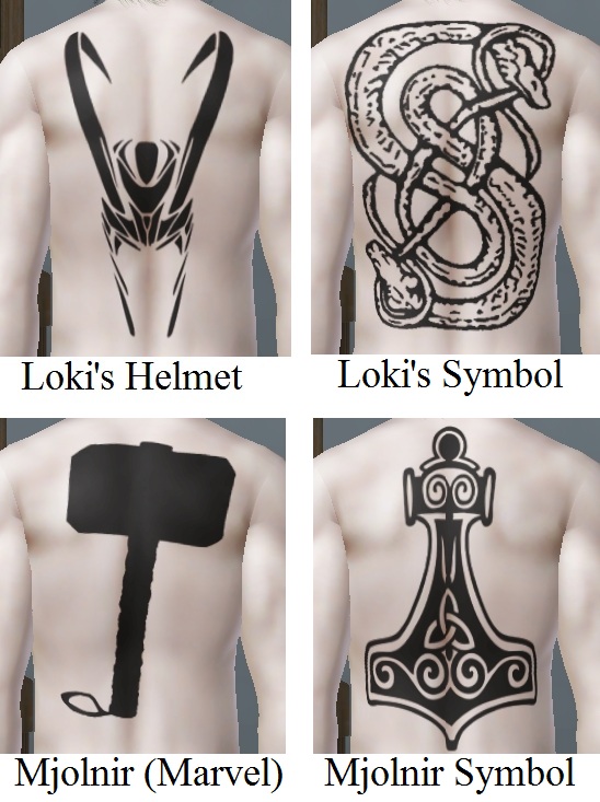 Tattoos of the Shapeshifting Norse God Loki  Tattoodo