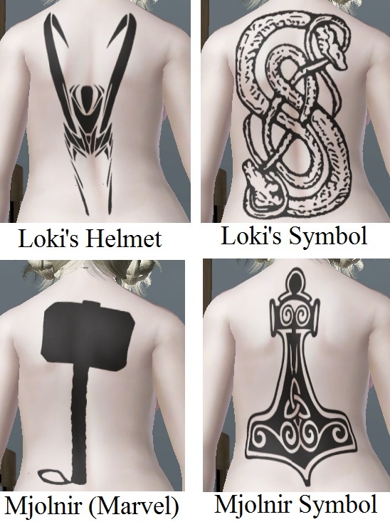loki symbol tattoo
