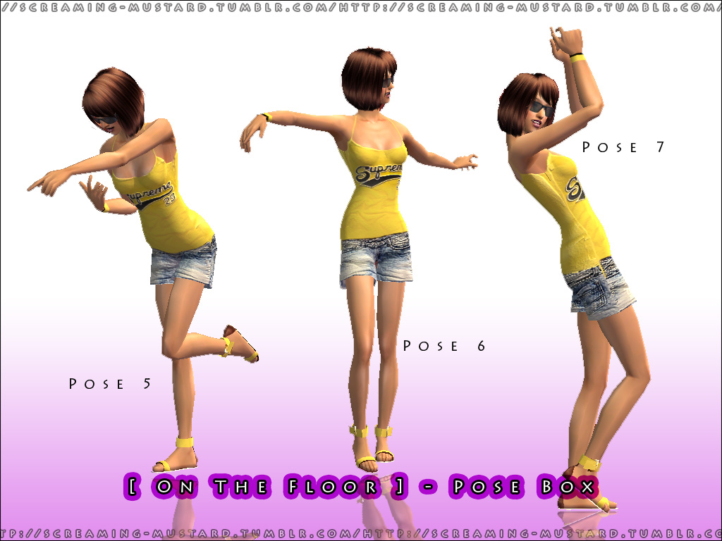 Mod The Sims - [ On The Floor ] - Pose Box