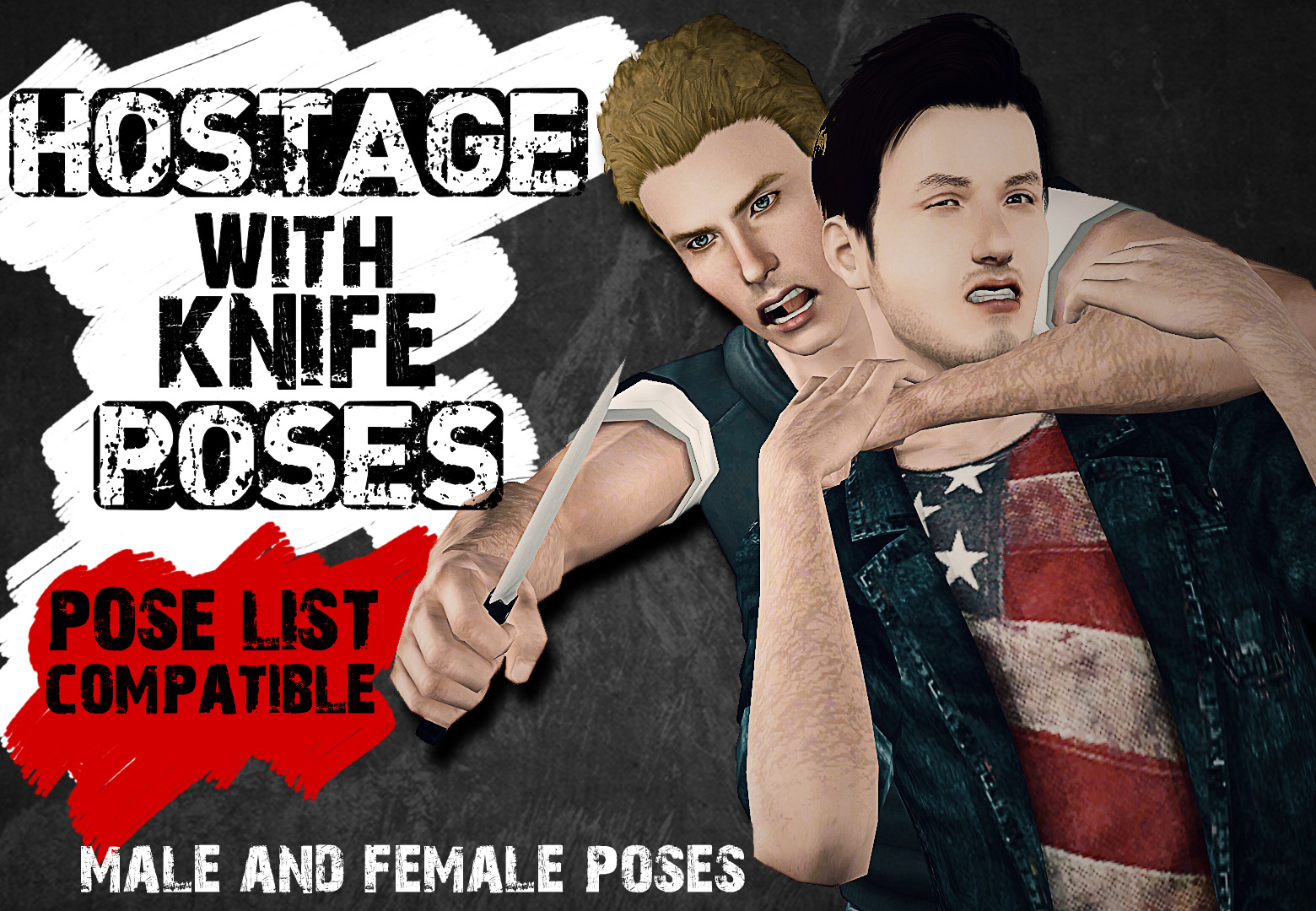 Mod The Sims Hostage With Knife Poses 6 ways to draw anime hands wikihow. mod the sims hostage with knife poses