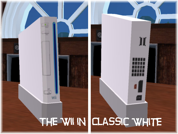 Mod The Sims - The Nintendo Wii-fully functional in 6 colors with  Controllers!