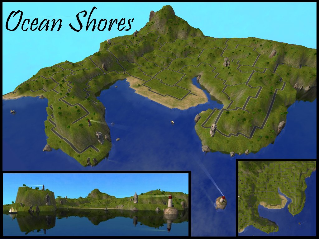Mod The Sims - Ocean Shores - Neighborhood Terrain