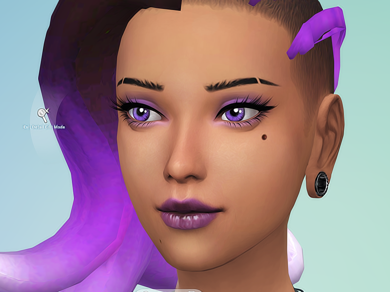 Mod The Sims Overwatch Sombra s Beauty Marks