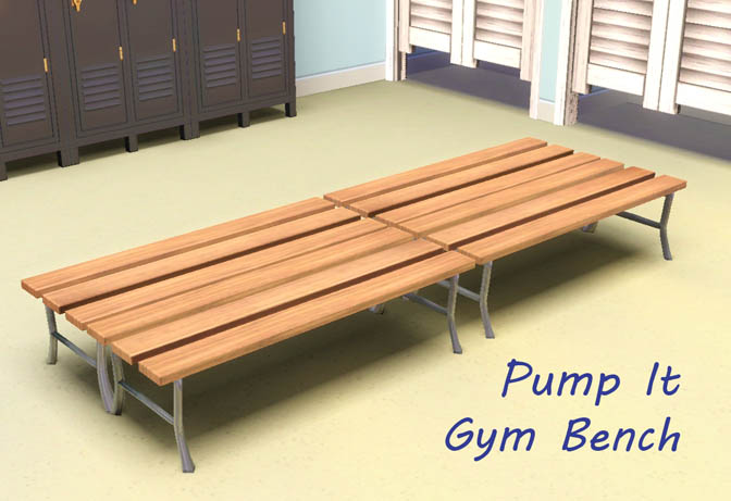 Mod The Sims - Pump It Gym Bench