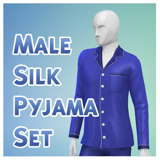 Sims 4 CC Male Pajamas
