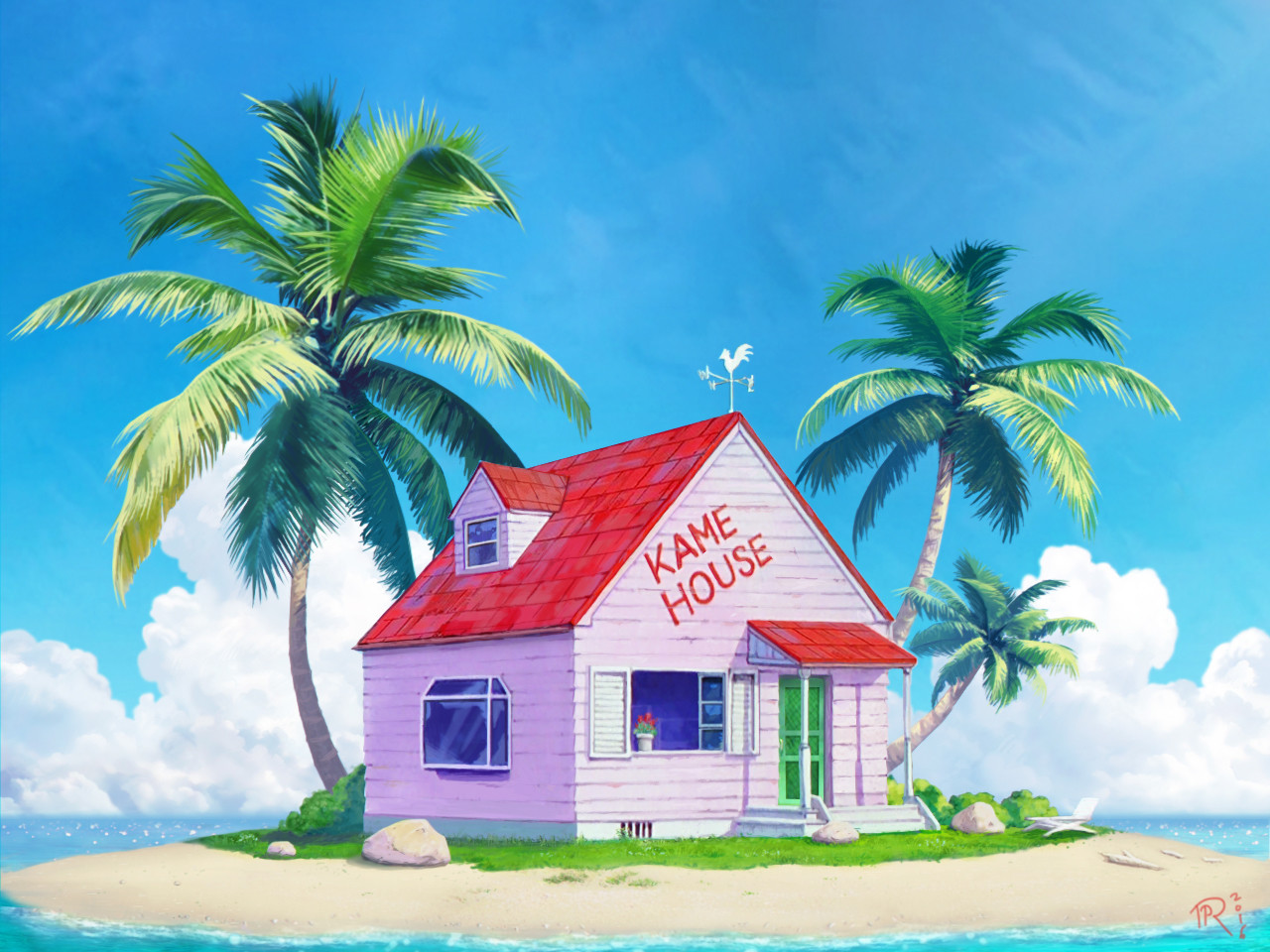 Kame house gif