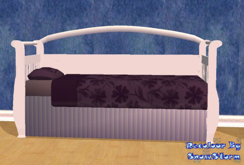 Mod The Sims - Sleigh Style Day Bed *Updated 4/17*