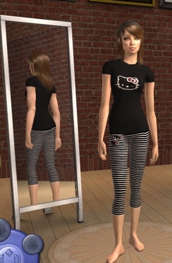 The Sims Resource - Hello Kitty Underwear