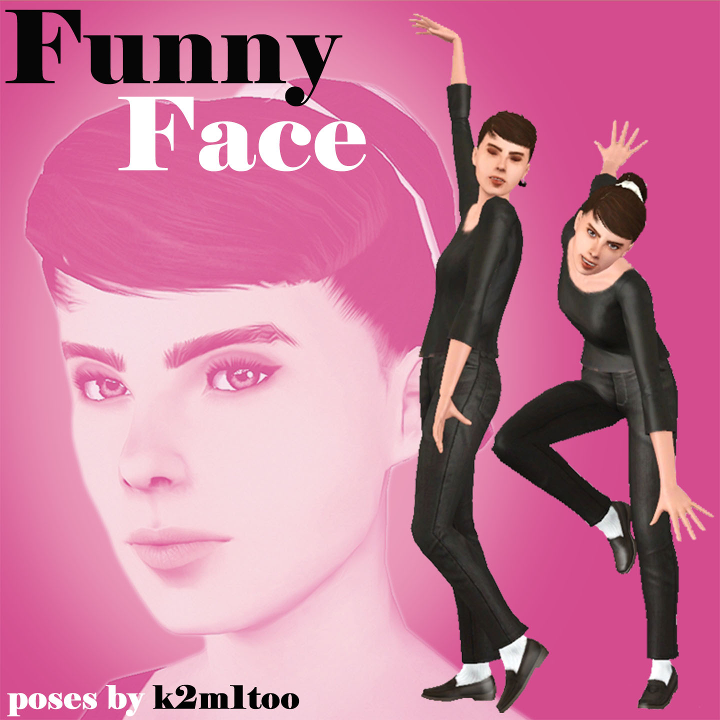 Mod The Sims - Funny Face - Poses inspired by the movie