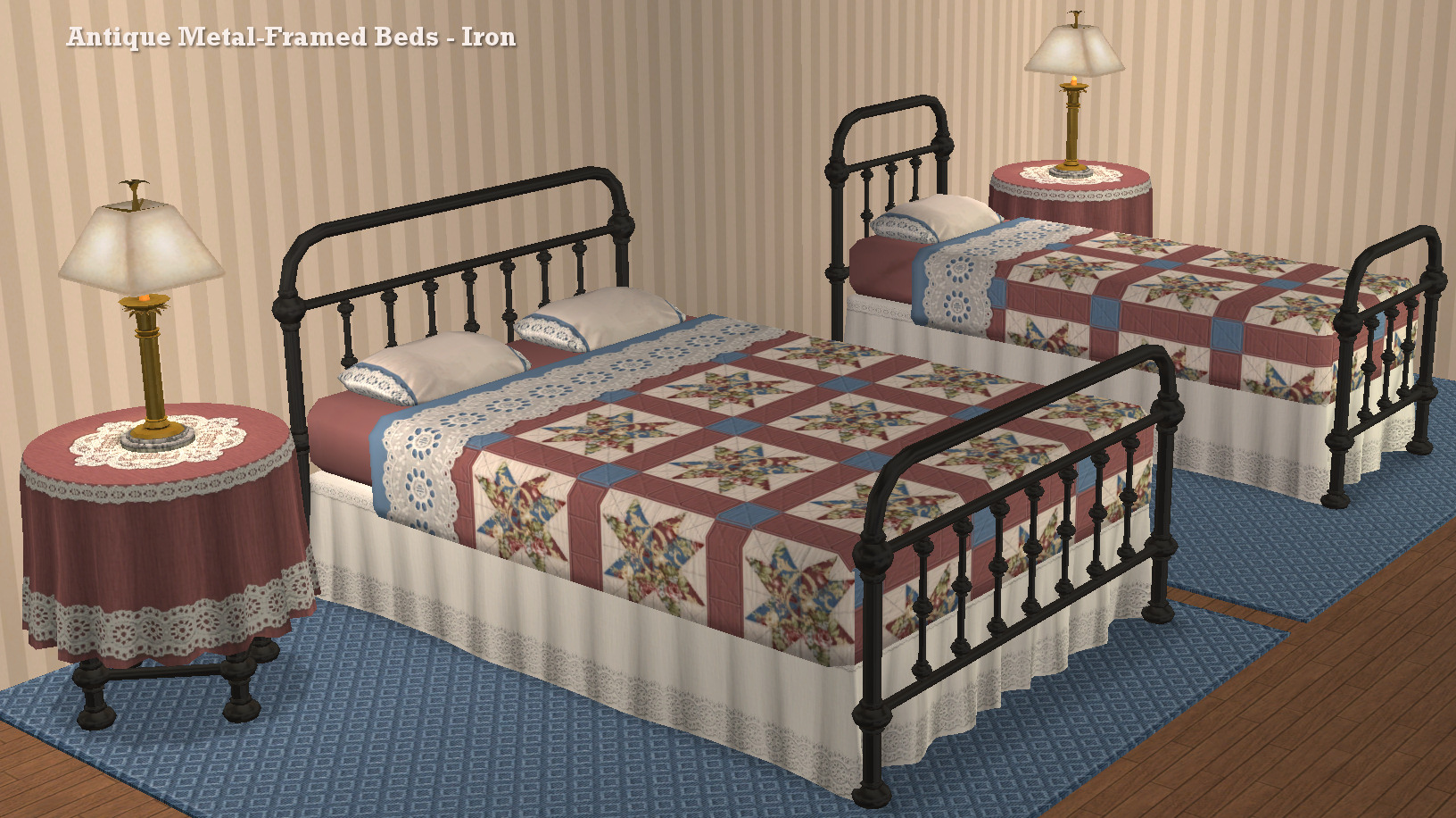 the sims 4 custom content iron bed