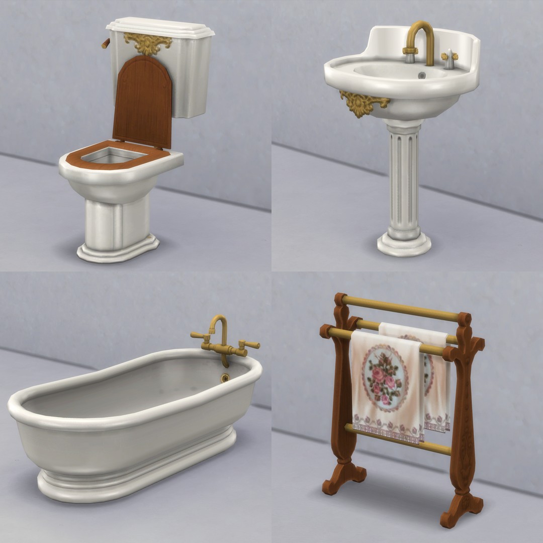 The Sims 4 Chic Bathroom Stuff Pack