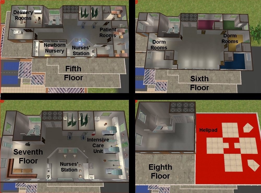 Mod The Sims - Shoo Flee General Hospital - By Request