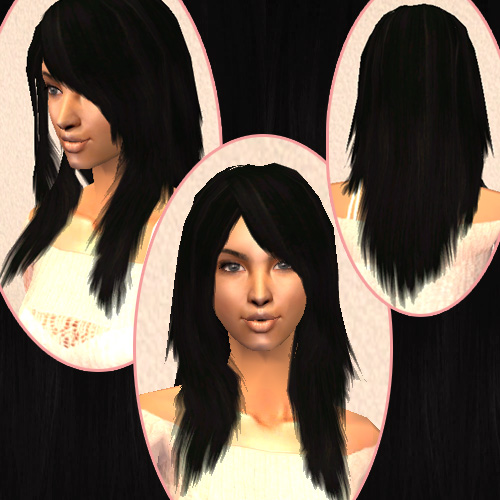 Mod The Sims - XMsims2 hair (page 21) straight recolors -Natural ...