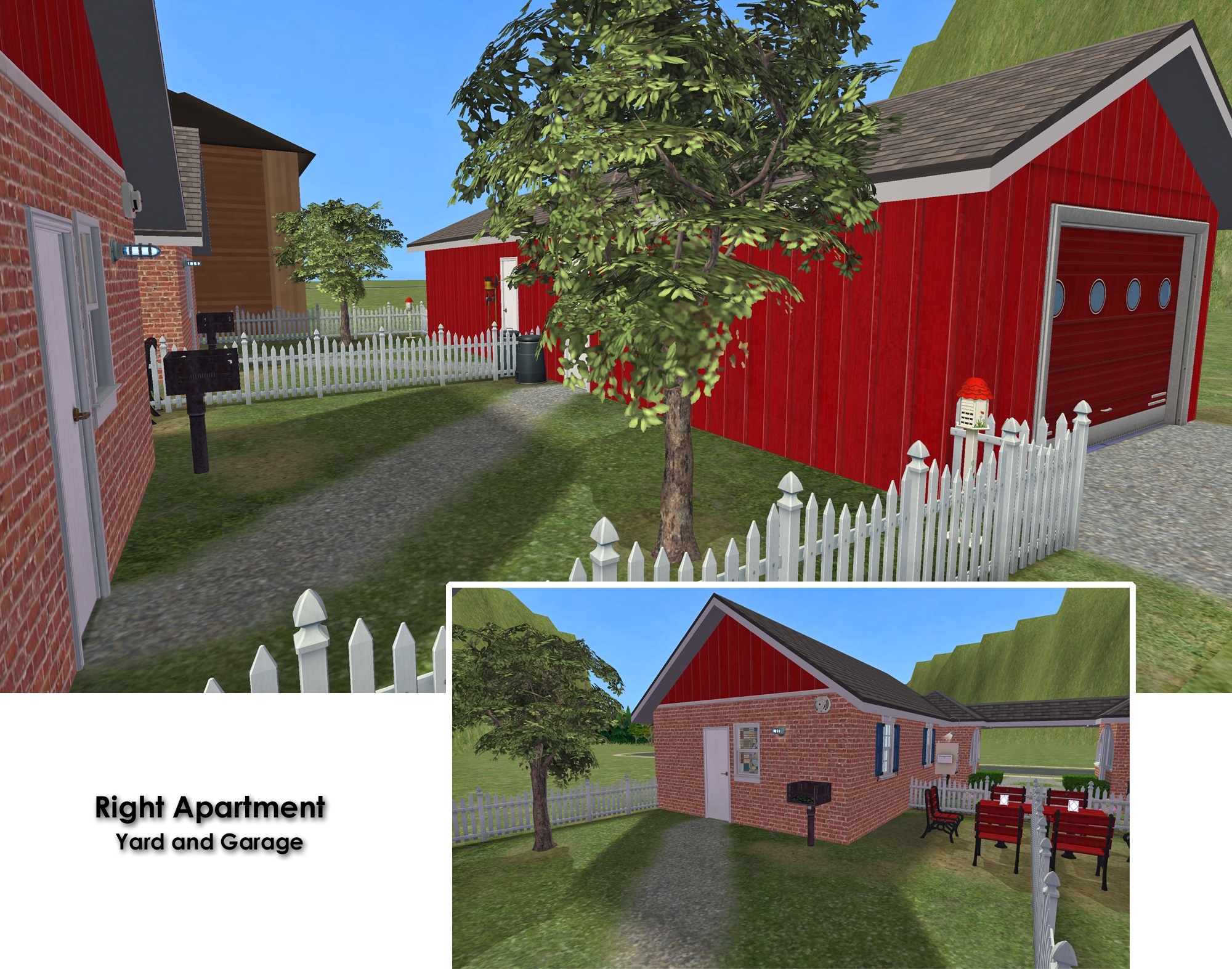 Mod The Sims Sessoms Street Duplex Two 1Bed/1 Bath Apartments