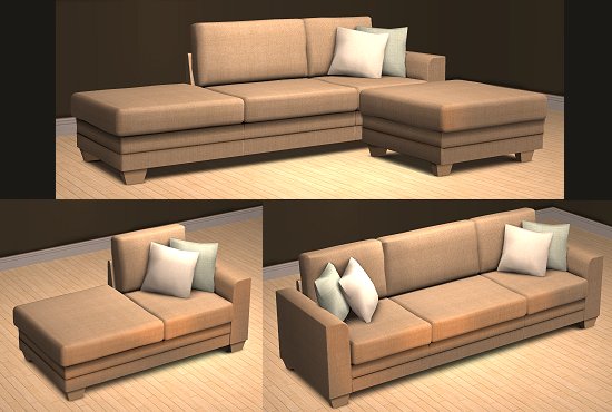 Mod The Sims Annie Modular Sofa, How To Make A Corner Sofa In Sims 4