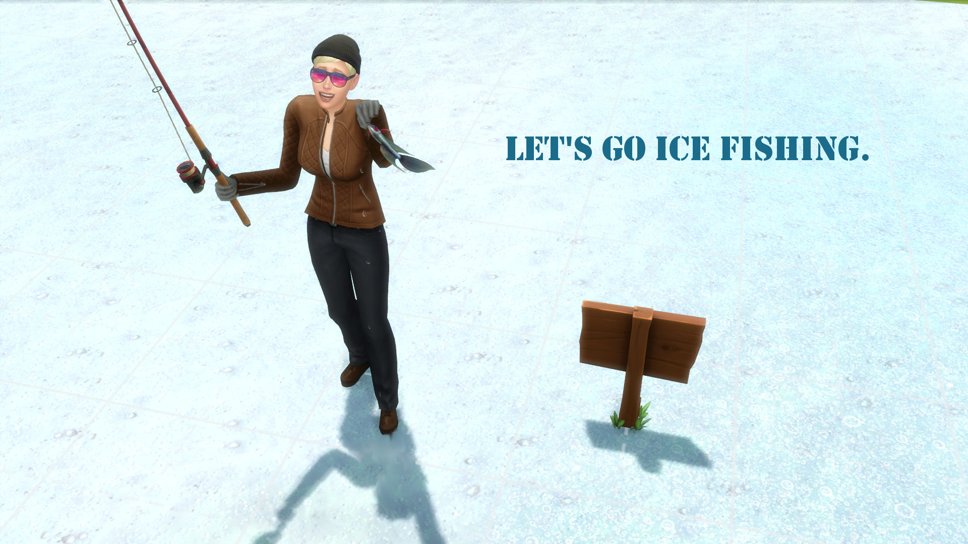 Mod The Sims - Let's Go Ice Fishing