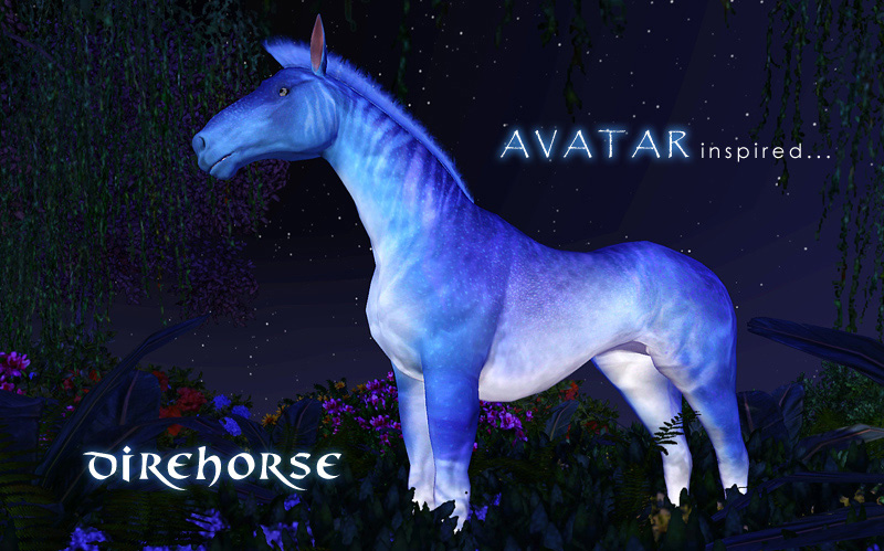Mod The Sims - Avatar-Inspired Direhorse