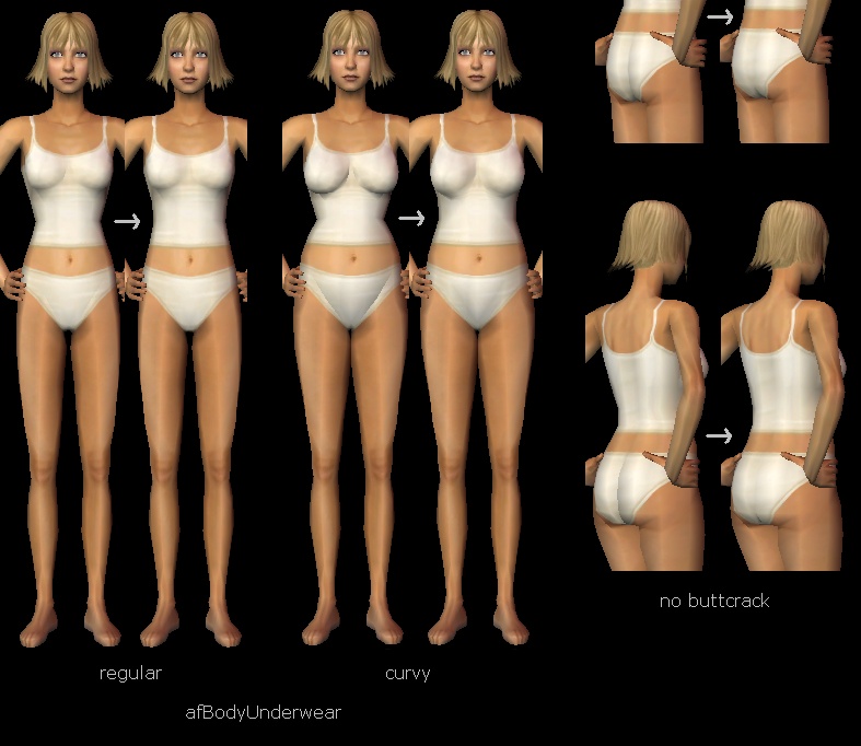 sims 4 nude bottoms