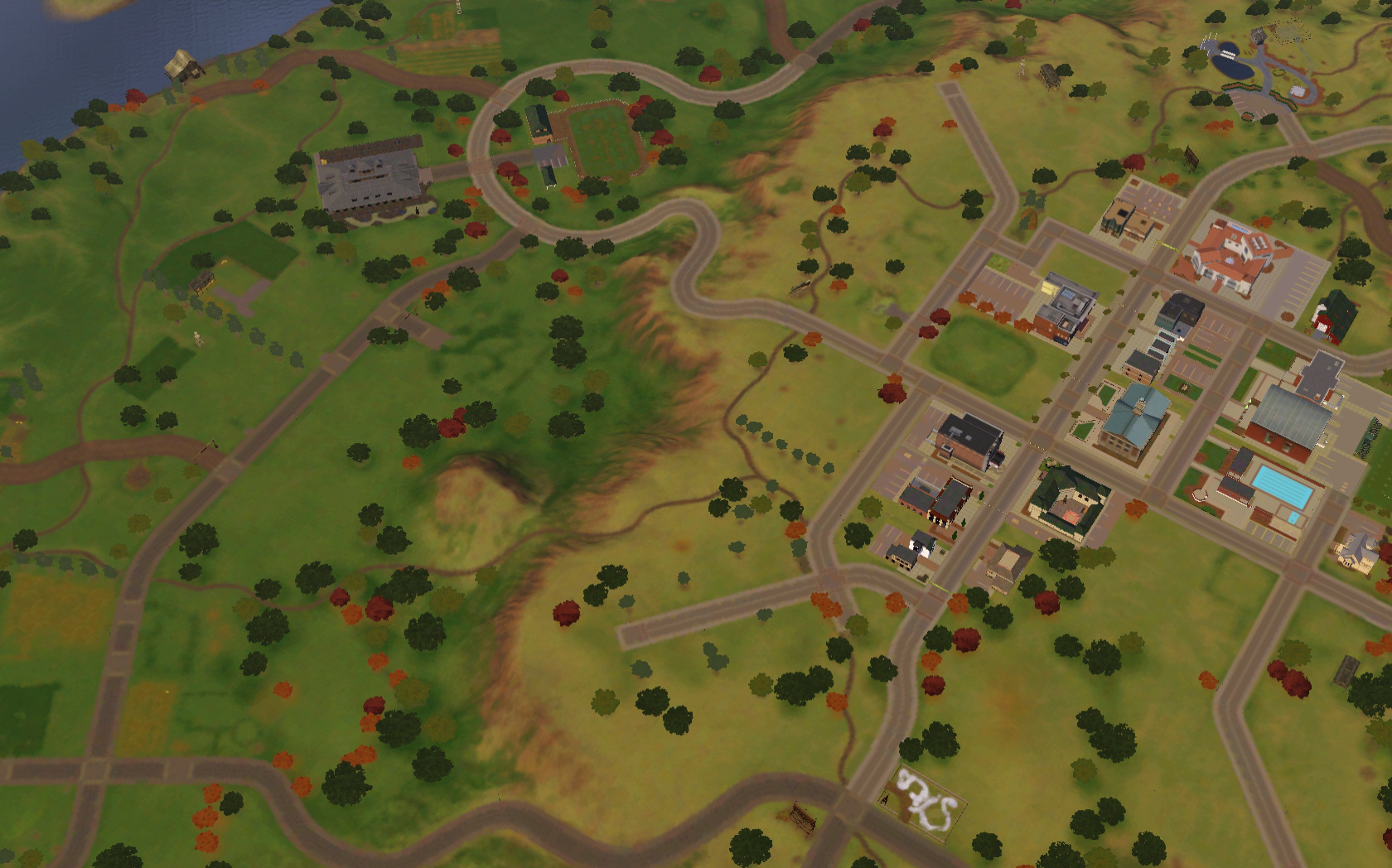 Appaloosa Plains Sims 3 Map 