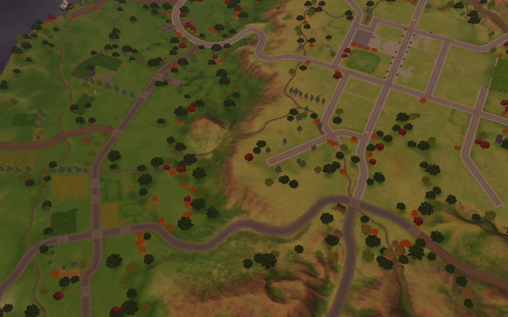 Appaloosa Plains Sims 3 Map Empty 