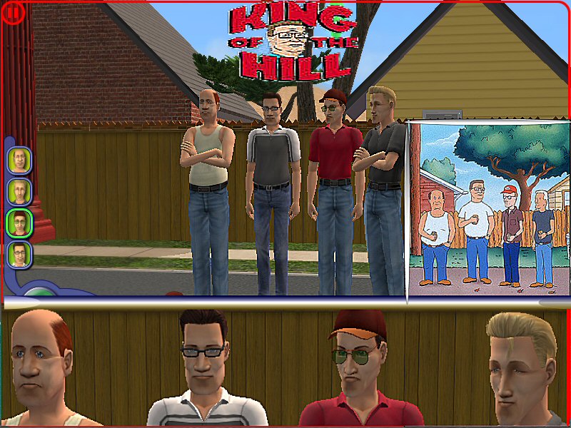 Mod The Sims - King of the hill sims