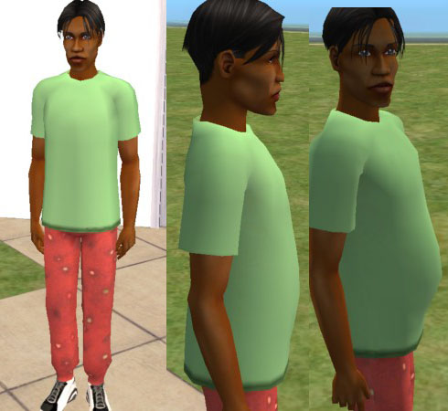 mod the sims 3 male maternity clothes
