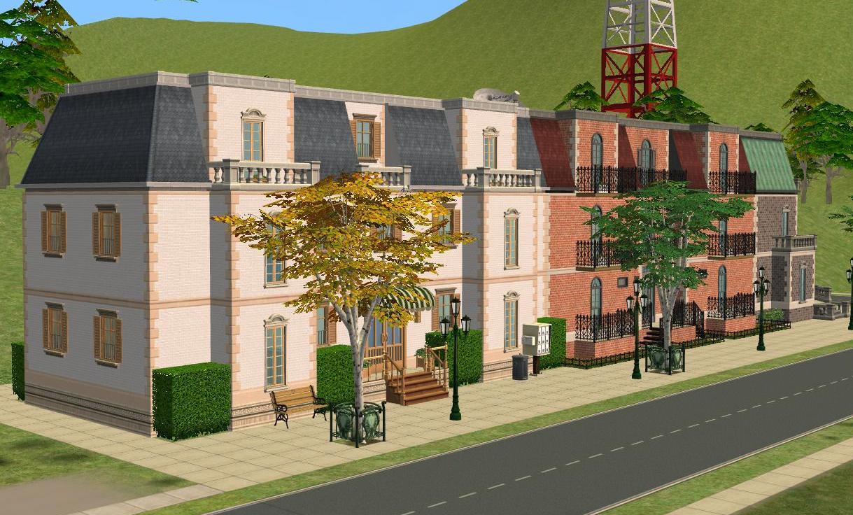 Sims 4 Rue De La Mode Mod The Sims - Rue De La Promenade 1-3