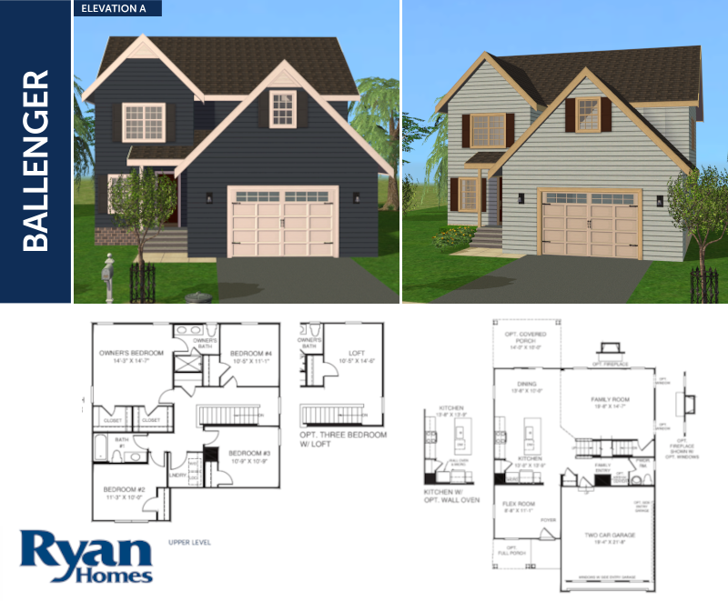 Mod The Sims Ryan Homes Ballenger Elevation A