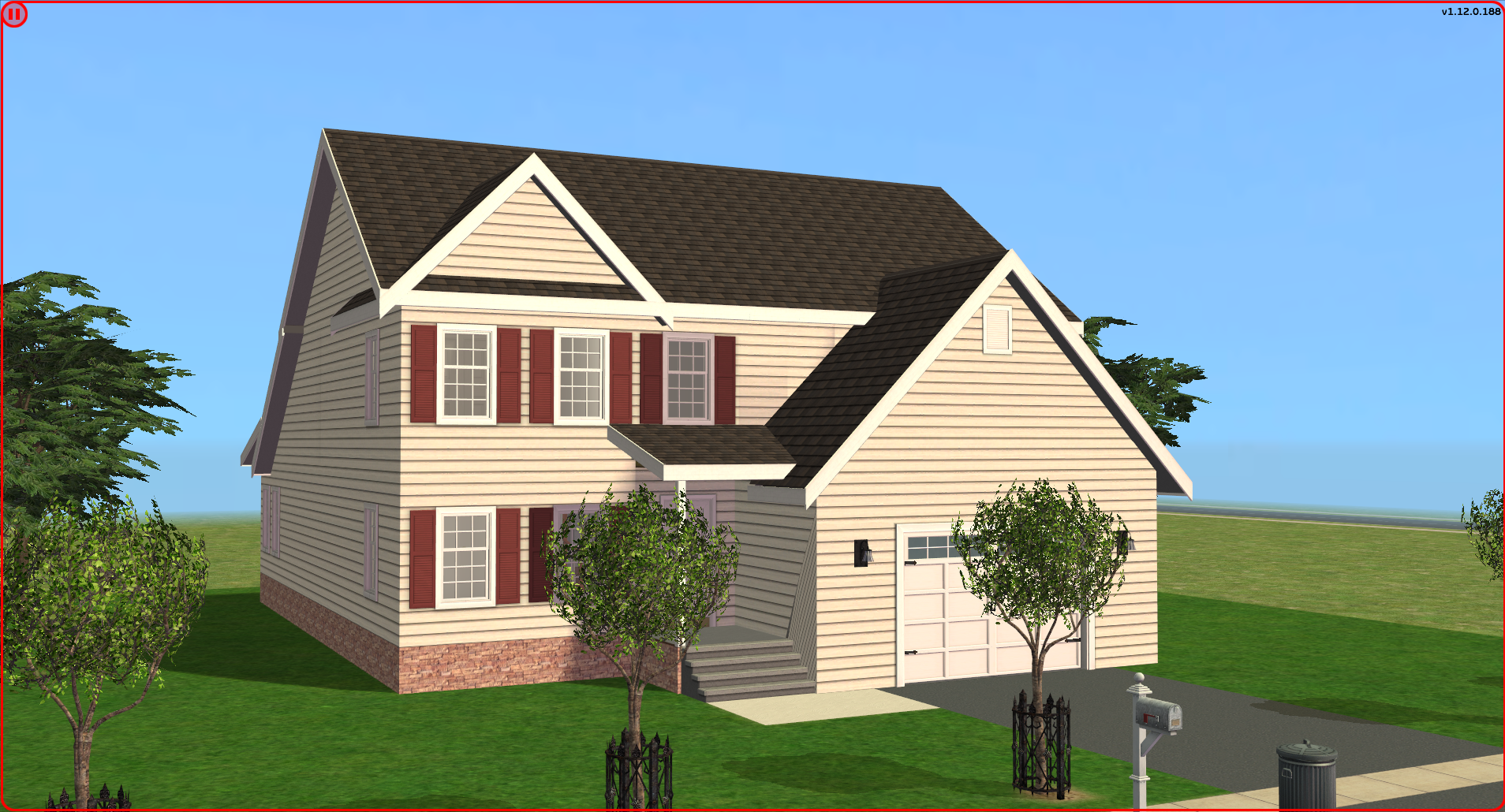 Mod The Sims Ryan Homes Genoa Elevation A
